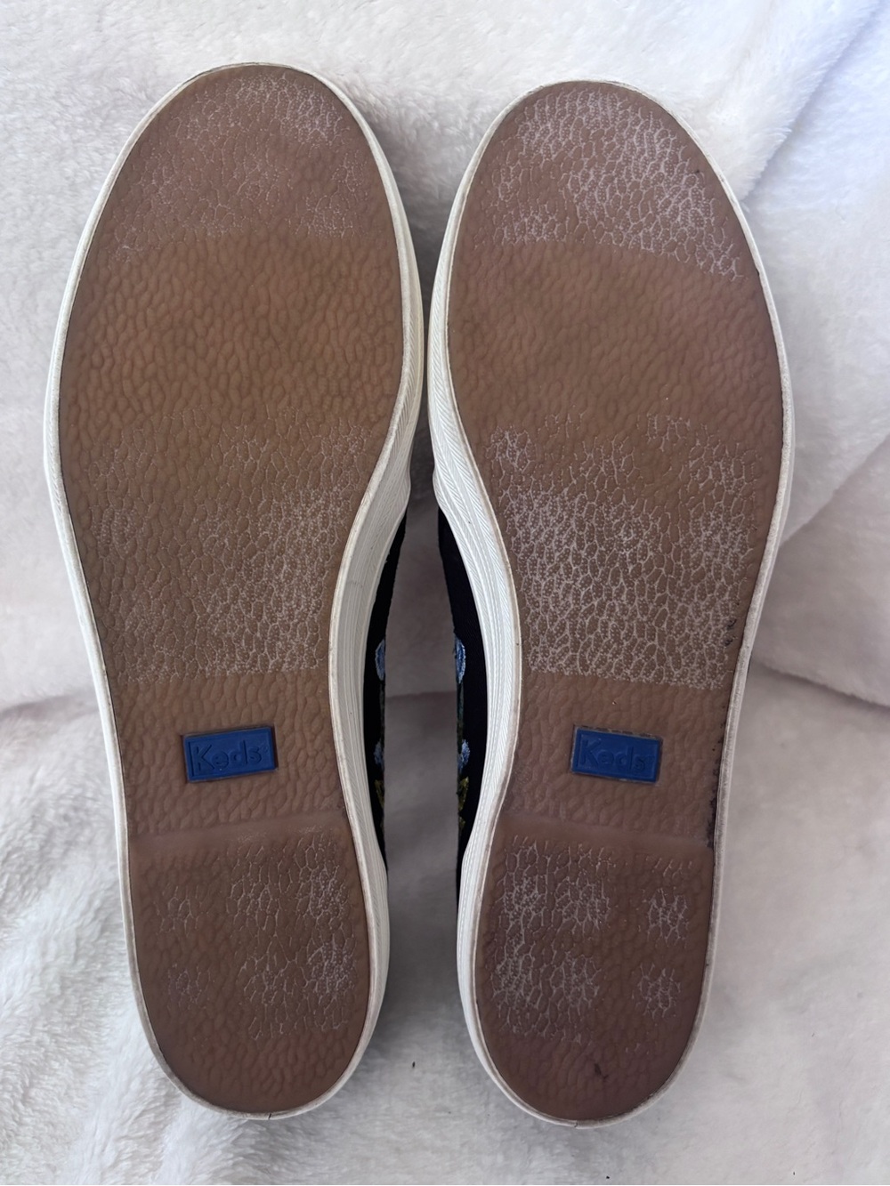Rifle Paper Co. x Keds Triple Decker Slip-On Platform Sneakers 7.5 Embroidered - Picture 8 of 9
